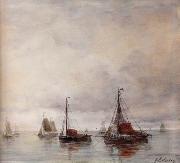 unknow artist, Seascape, boats, ships and warships. 89